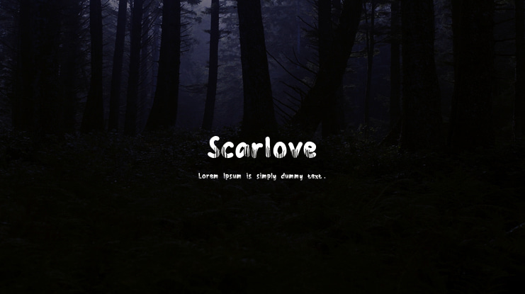 Scarlove Font