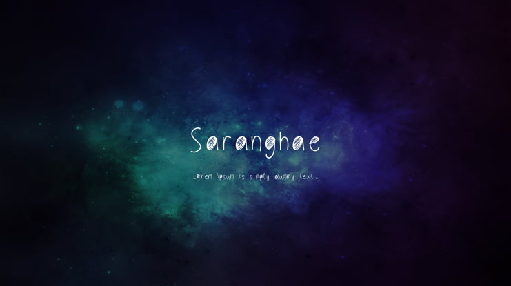 Saranghae Font
