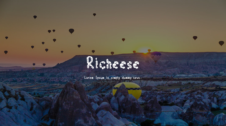 Richeese Font