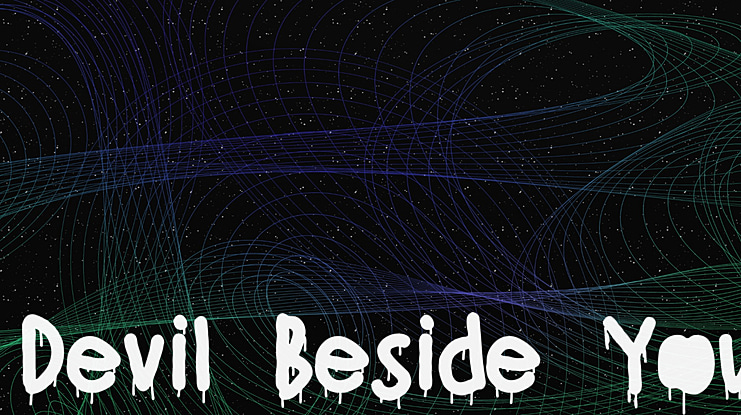 Devil Beside You Font