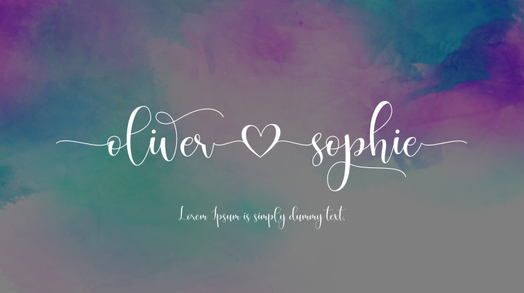 Oliver Sophie Font