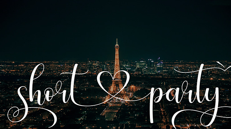 Short Party Font