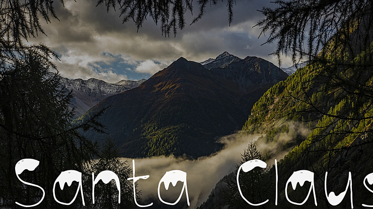 Santa Claus Font