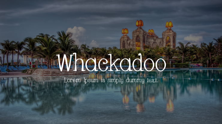 Whackadoo Font Family