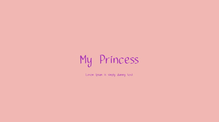 My Princess Font