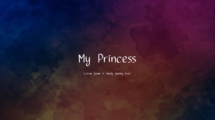 My Princess Font