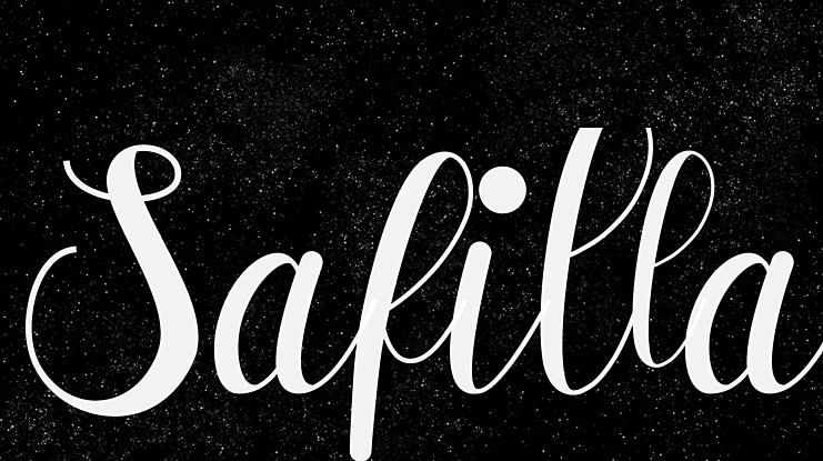 Safilla Font