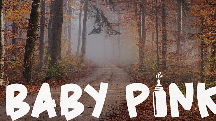 Baby Pink Font