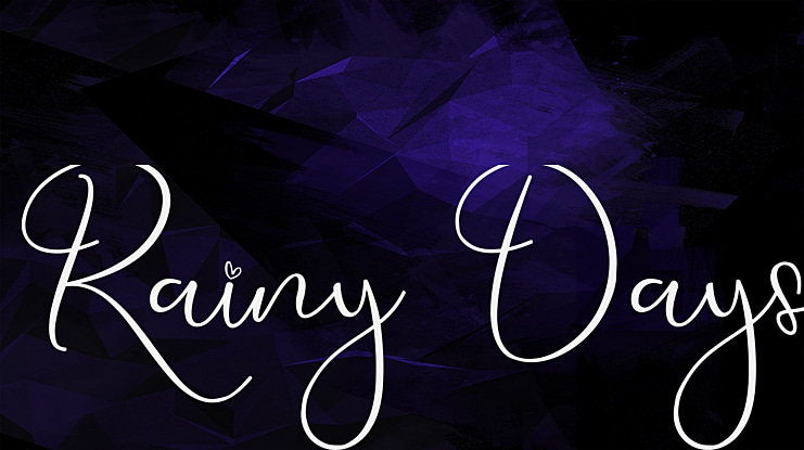 Rainy Days Font