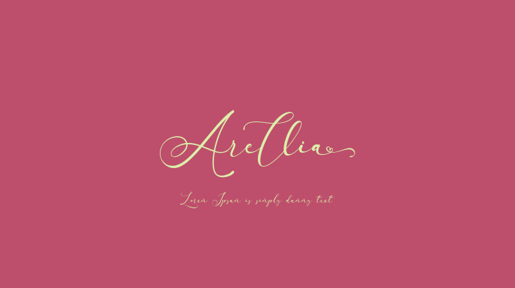 Arellia Font