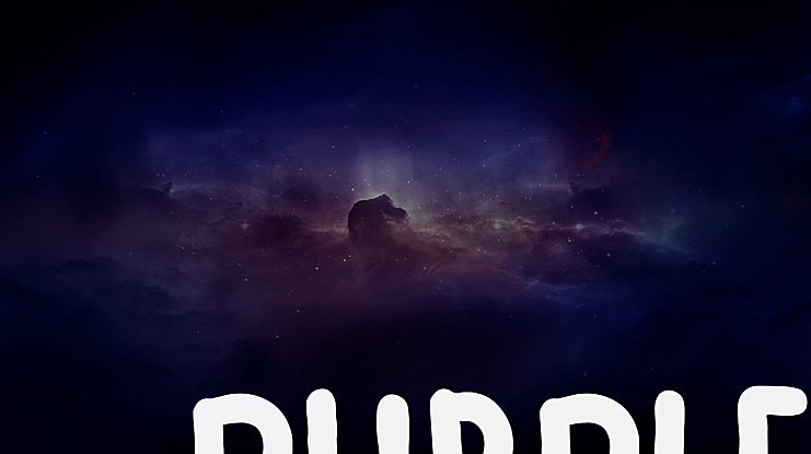 PURPLE Font