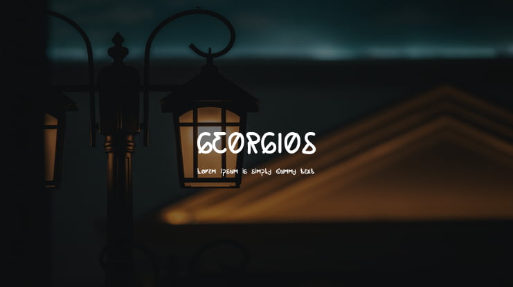 GEORGIOS Font