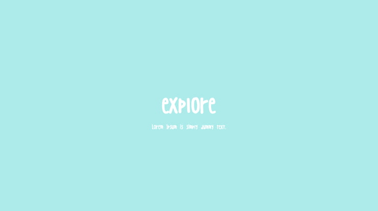 explore Font
