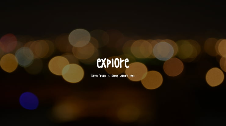 explore Font