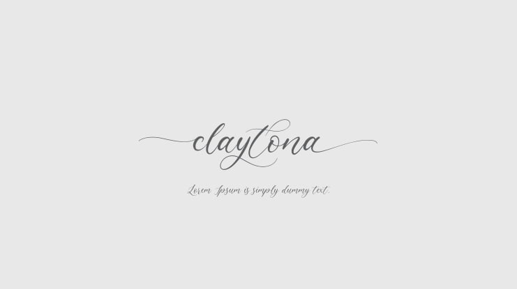 claytona Font