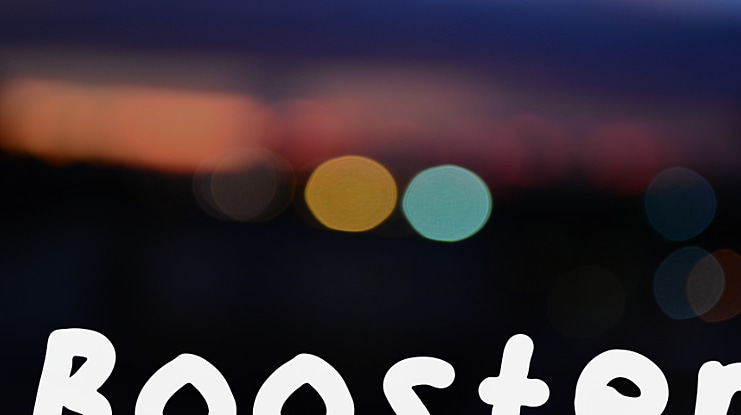 Booster Font