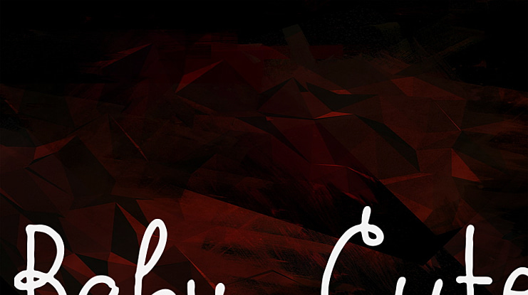 Baby Cute Font