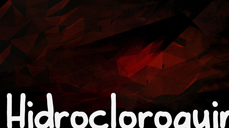 Hidrocloroquin Font