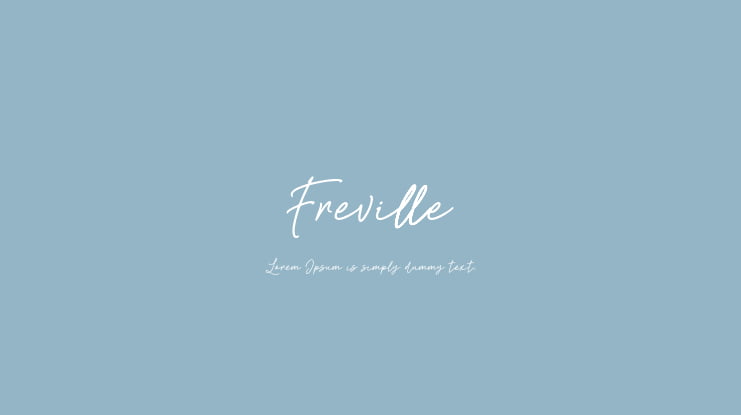 Freville Font