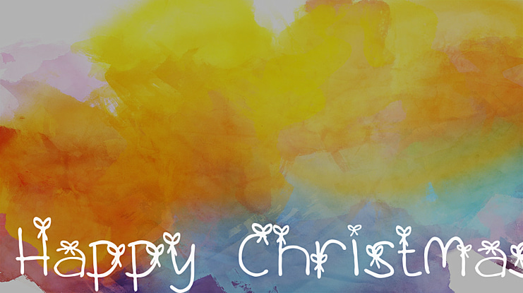 Happy Christmas Font