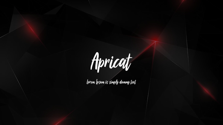 Apricat Font