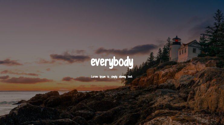everybody Font