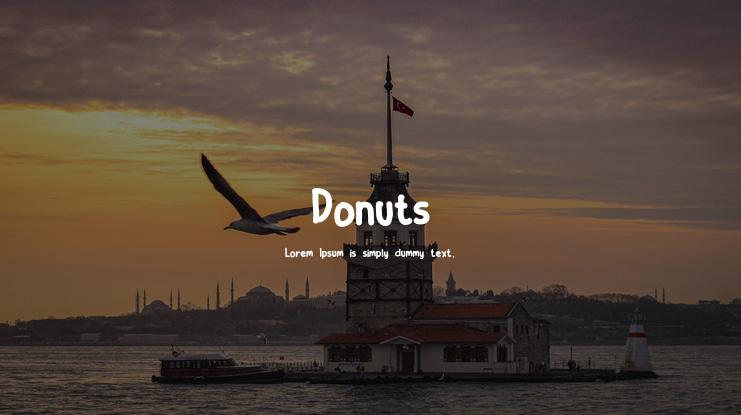 Donuts Font