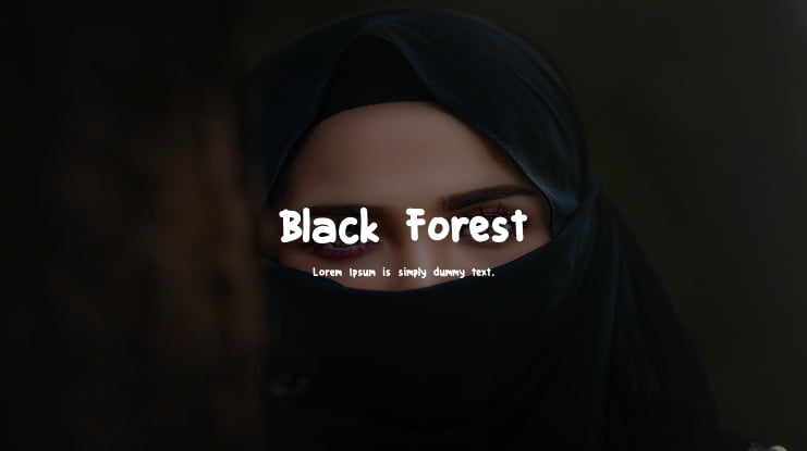Black Forest Font