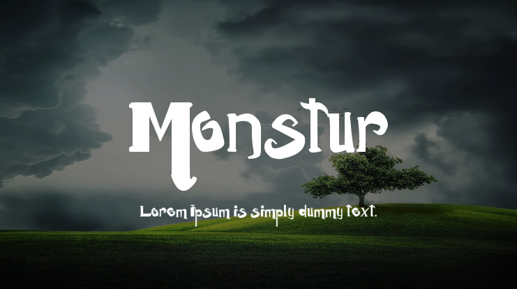 Monstur Font
