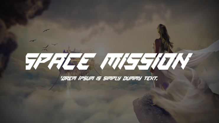 SPACE MISSION Font