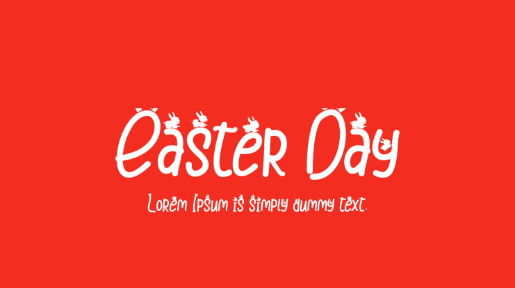 Easter Day Font