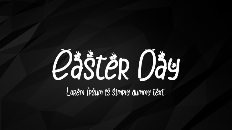 Easter Day Font