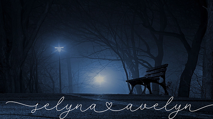 selyna avelyn Font