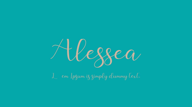 Alessea Font
