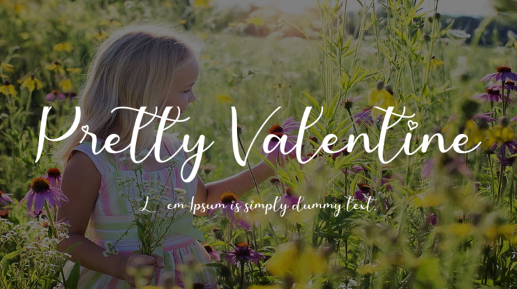 Pretty Valentine Font