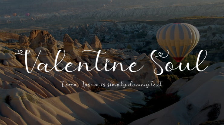 Valentine Soul Font