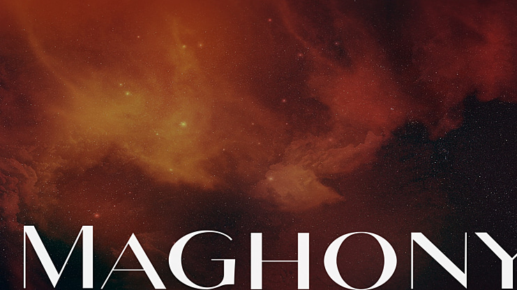 Maghony Font