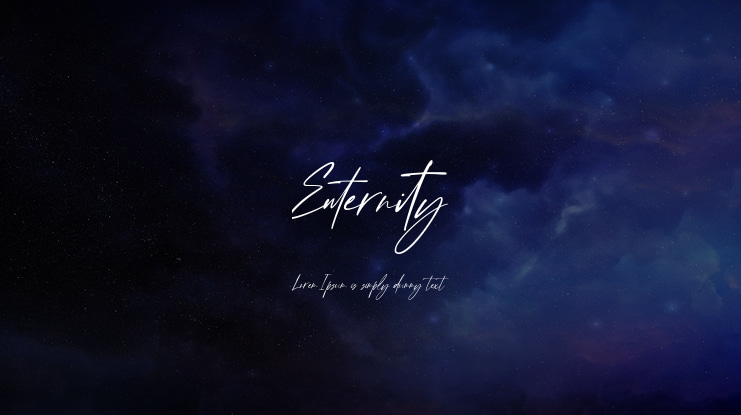 Enternity Font
