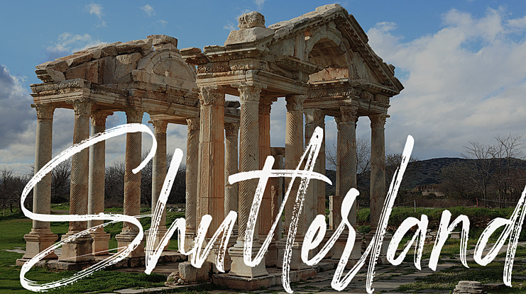 Shutterland Font Family