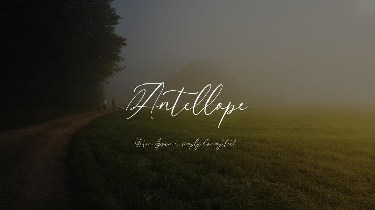 Antellope Font