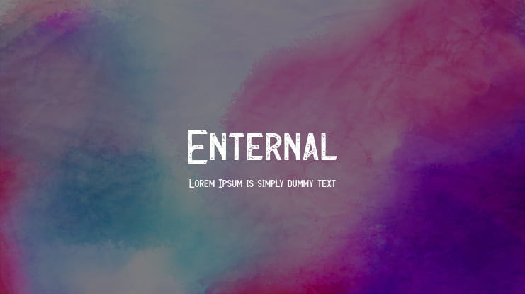 Enternal Font