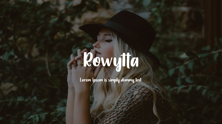 Rowytta Font