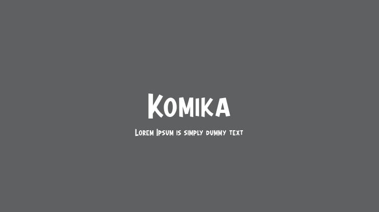 Komika Font