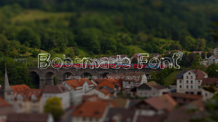 Bobsmade Font