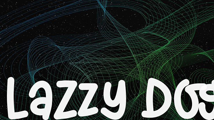 Lazzy Dog Font