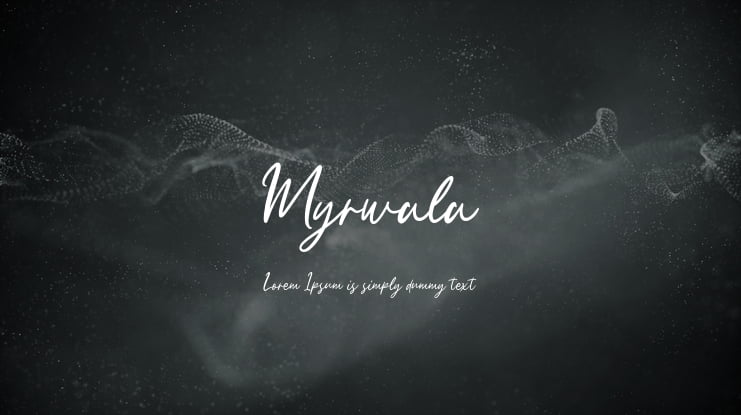 Myrwala Font