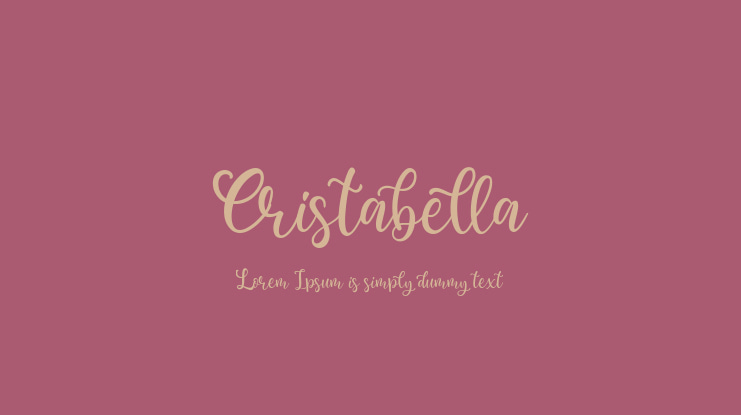 Cristabella Font