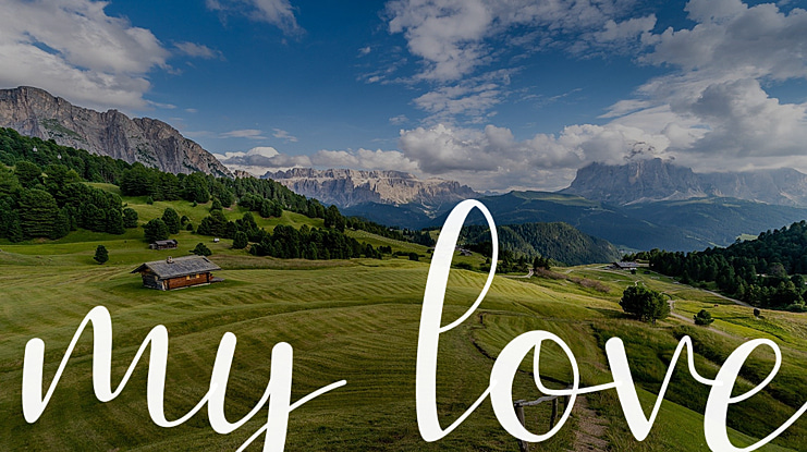 my love Font