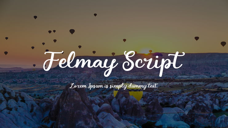 Felmay Script Font