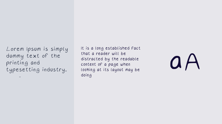 Quackitys Handwriting Font